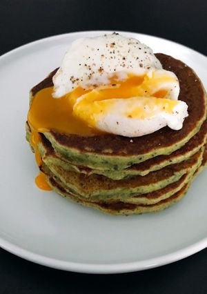 Une photo de Pancakes de brocolis