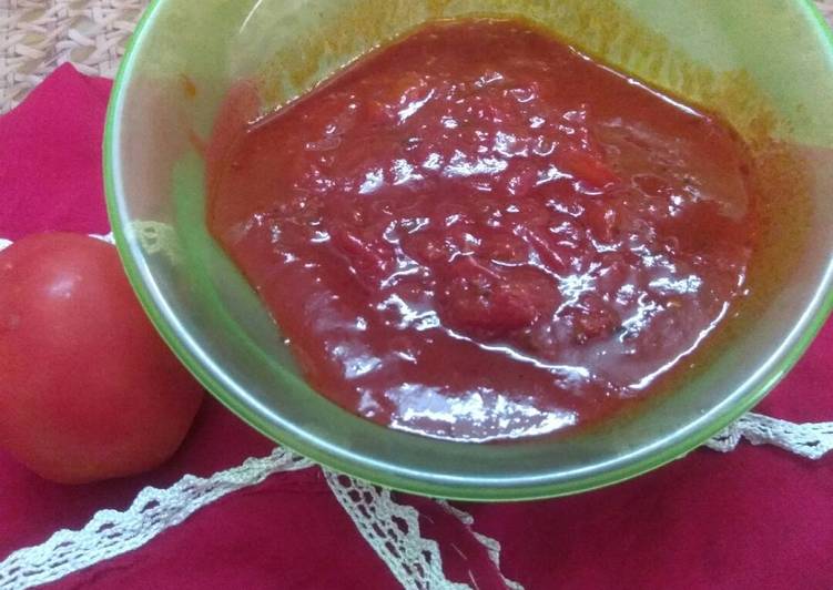 Recipe of Perfect Tamatar takk #diabetes