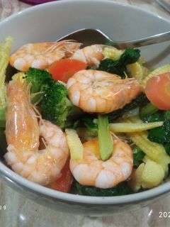 Foto resep Capcay udang (W#47)