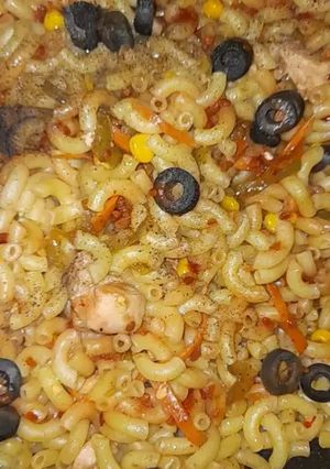 A picture of Olive pasta.