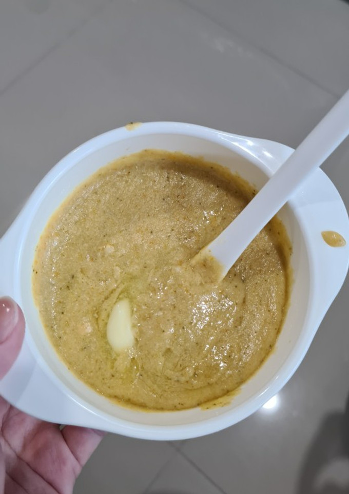 Foto resep Bubur Salmon Brokoli (MPASI 6 Bulan) Slow Cooker