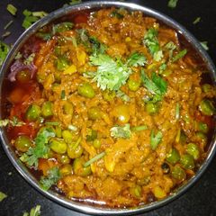 A picture of Haldi ki sabji.