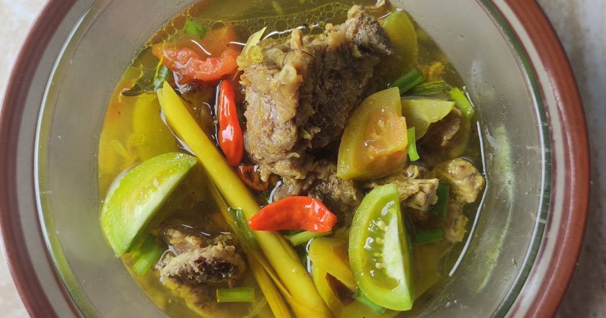 Resep Asemasem Daging Dan Iga Rasanya Maknyus