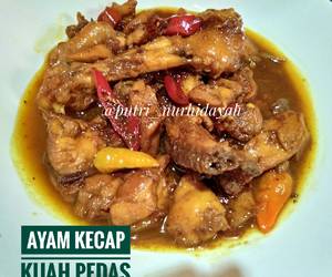 Resep Terbaik Ayam Kecap Kuah Pedas Enak Sempurna