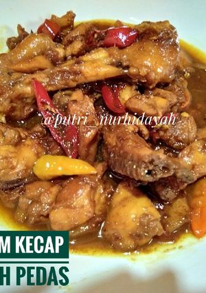 Foto resep Ayam Kecap Kuah Pedas