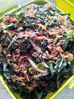 Foto resep Oseng daun pepaya teri