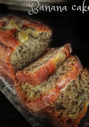 Foto resep Moist banana cake no mixer