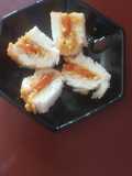 પીનવ્હીલ સેન્ડવીચ (Pinwheel Sandwich Recipe In Gujarati)