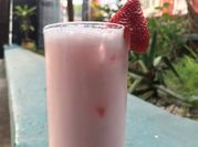 Una foto de horchata de frutas