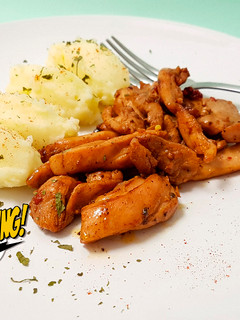 Una foto de Pollo con Aliño Thai