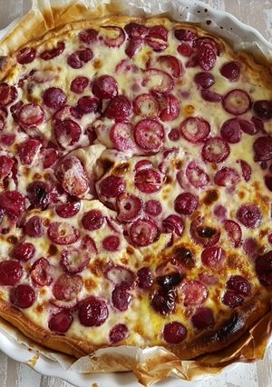 Une photo de Tarte au cerise