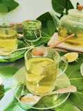 Tisana con foglie di fico essiccate