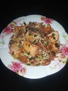 Pepper awara with cabbage ainihin hoton girkin