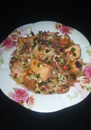Pepper awara with cabbage ainihin hoton girkin