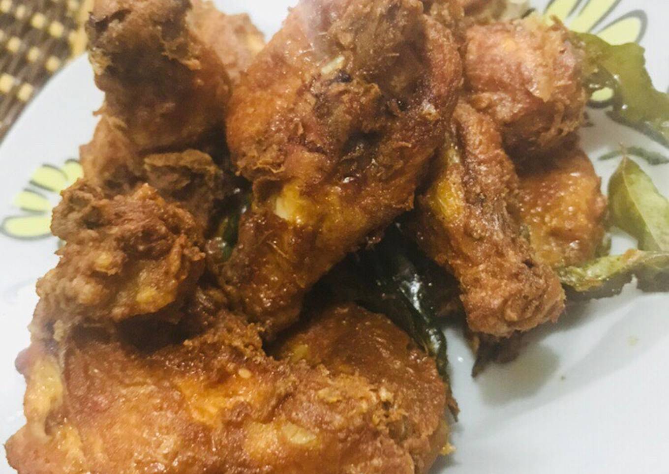 Ayam goreng kedai mamak (india resep)