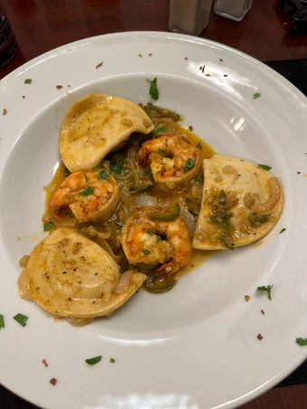 Easy Steps to Make Mexican Garlic Shrimp with Pierogies which Delicious