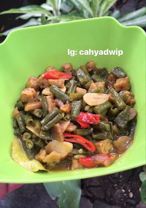 Foto resep Oseng Tempe Kacang Panjang