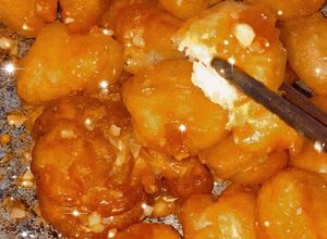 Hình của món Gà chiên bột sốt tương ớt Chinsu.