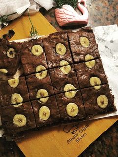 صورة لوصفة براونيز بالموز 🍫🍌