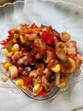 Tumis cumi asin jagung