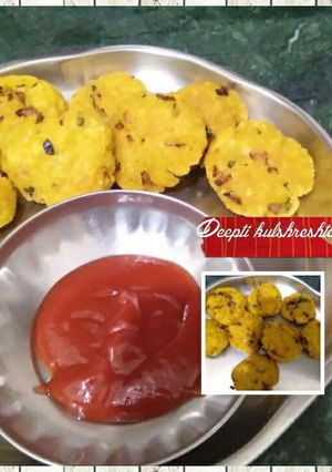 A picture of Poha vada.