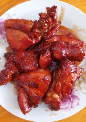 Hình của món Gà Ram.