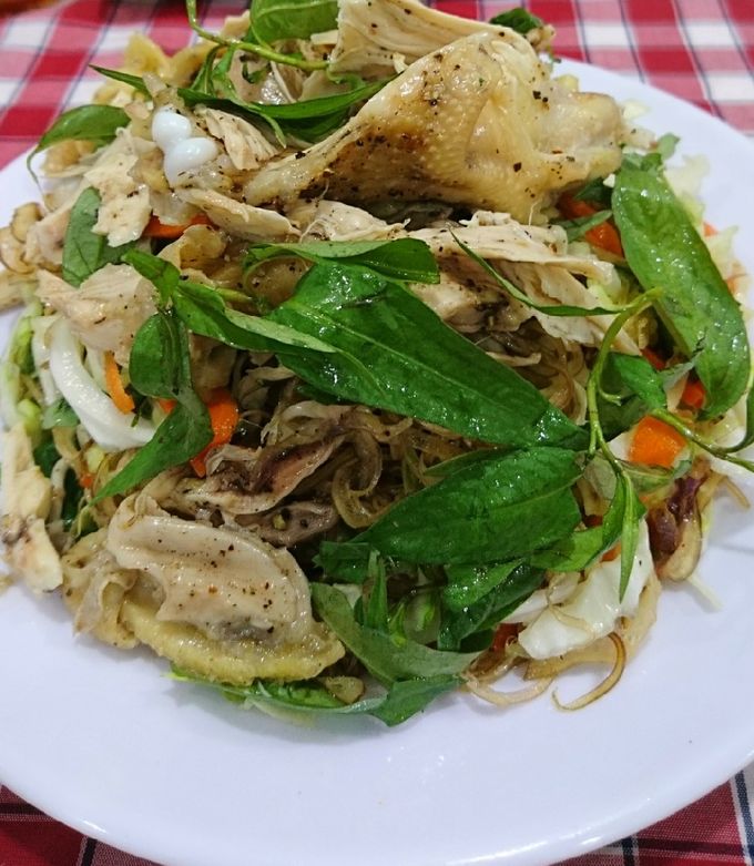 Hình của món Gỏi gà.