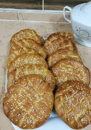 صورة لوصفة كعك يمني