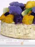 Torta salata con cavolfiore - senza glutine