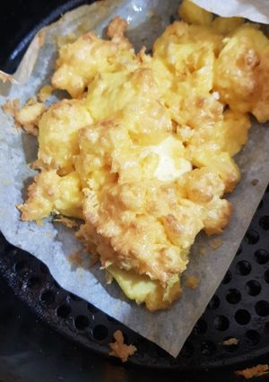 氣炸雞蛋豆腐 的食譜成品照片