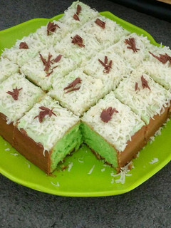 Foto resep Cake Pandan Keju