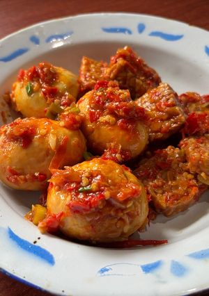 Foto resep Telur Tempe Balado
