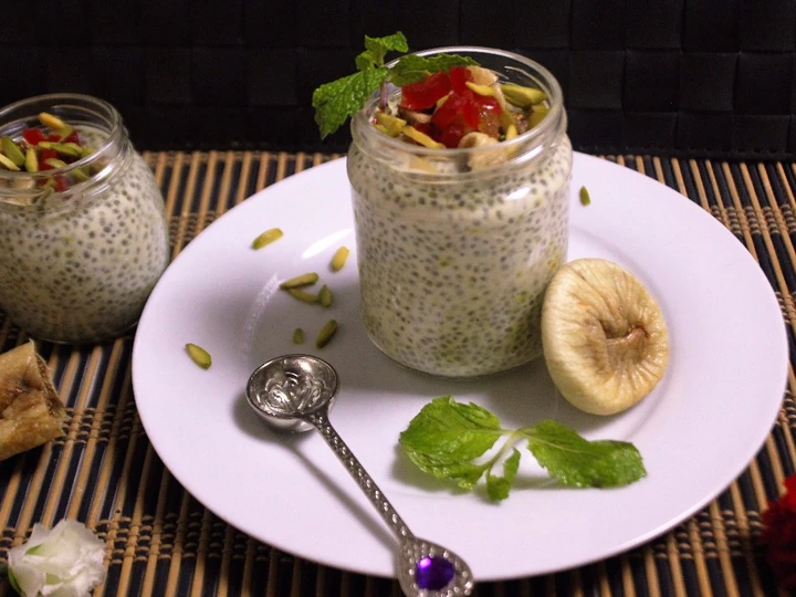 Easy Way Prepare Healthy Chia &amp;amp; Fig Pudding the Delicious Delicious