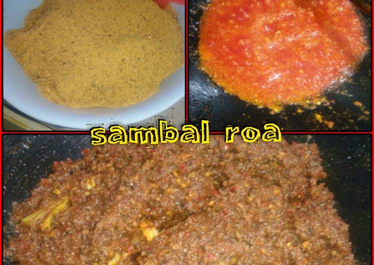 Resep Sambal Roa yang Enak