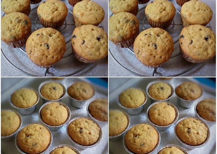 Resep Muffin vanila susu mudah, cepat yang Enak