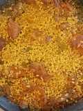 Paella de carne