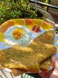 Horsegram Paratha With Green Vegetables