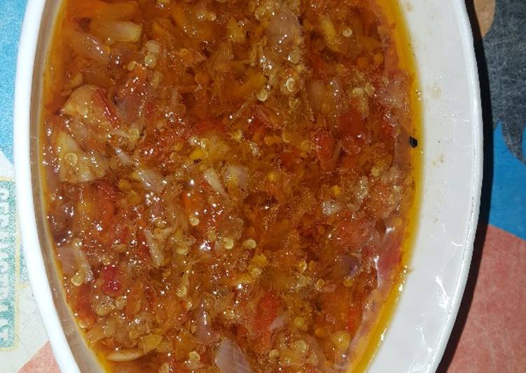 Sambel bawang jontor