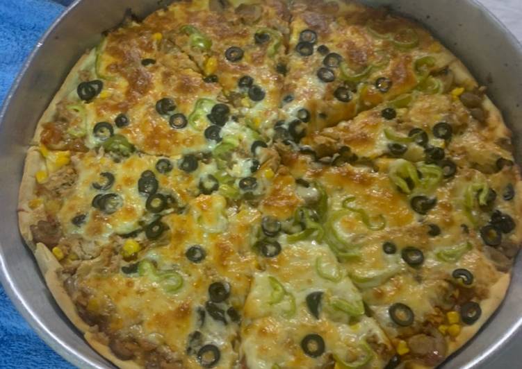 Pizza au thon🍕