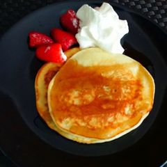 A picture of Ricotta pancakes.