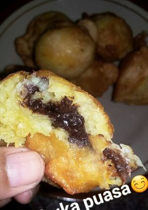 Foto resep Tape goreng isi coklat