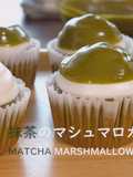 Matcha Marshmallow Cupcakes