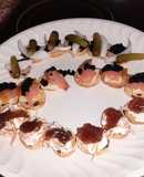 Canapés para fiestas