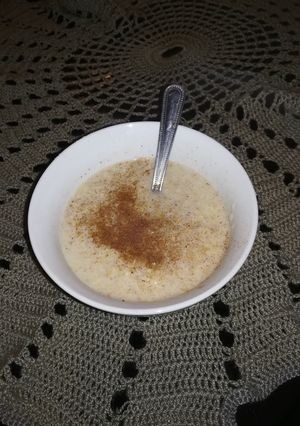 Una foto de Leche con Avena