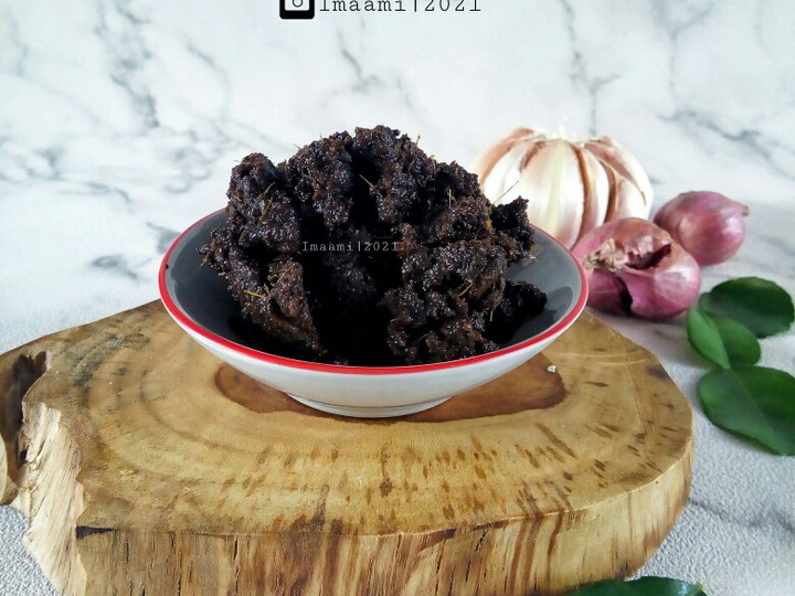 Resep Bumbu Dasar Hitam (Bumbu Rawon) Anti Gagal