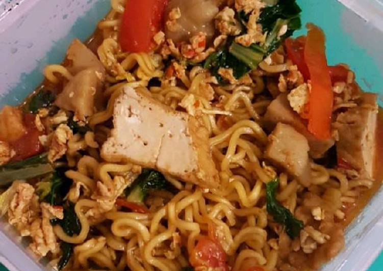 Resep Mie tek tek pedes manis, Enak