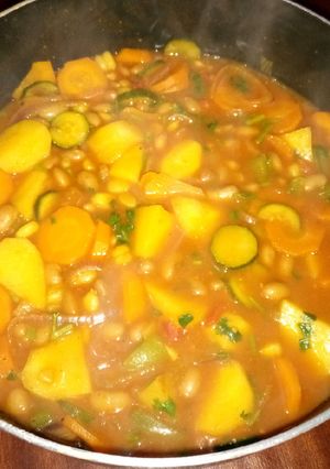 A picture of Simple githeri.