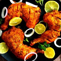 Grilled Tandoori Chicken A picture of Grilled Tandoori Chicken.