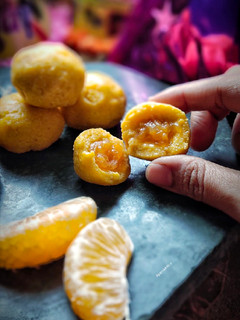 পুর ভরা অরেঞ্জ সন্দেশ(pur bhora orange sondesh recipe in Bengali) রেসিপির প্রধান ছবি