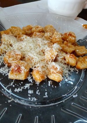 Una foto de Ñoquis de ricota